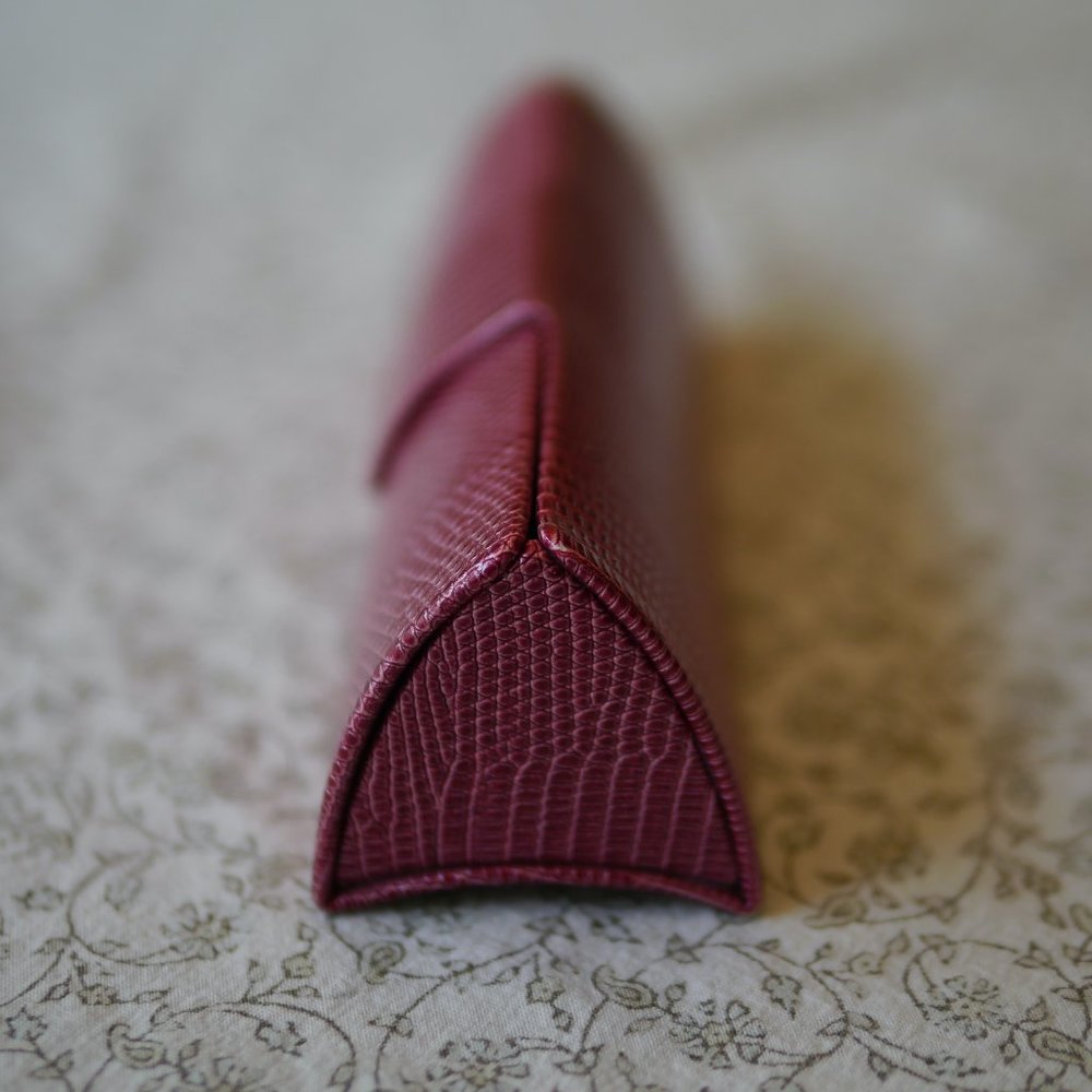 Triangle-shaped Hard-sided Eye Glasses Case